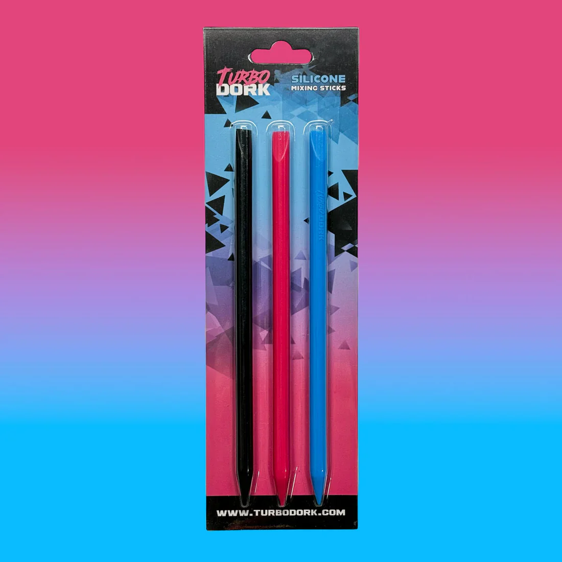 Turbo Dork: Silicone Mixing Sticks (3 pack)