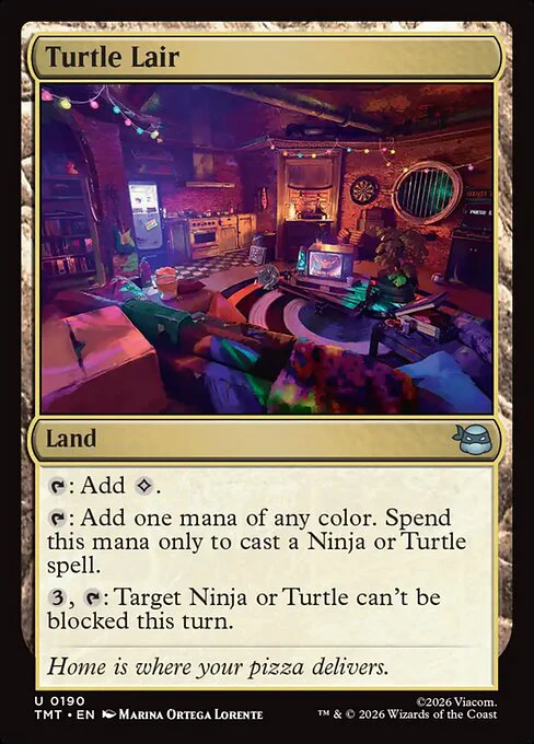 Turtle Lair [ #0190 ] (TMT-L)