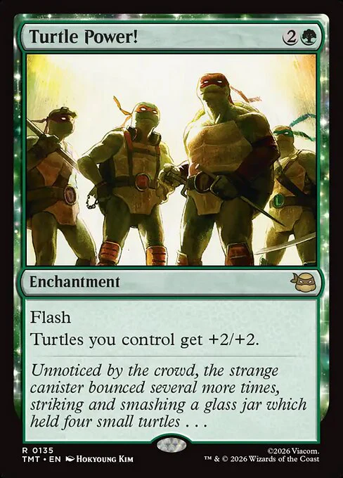 Turtle Power! [ #0135 ] (TMT-R)