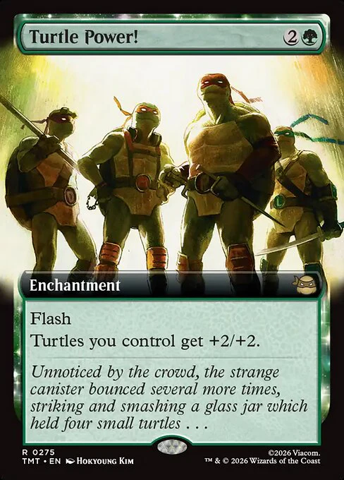 Turtle Power! [ #0275 Extended Art ] (TMT-R)