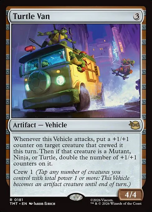 Turtle Van [ #0181 ] (TMT-R) - Image 2