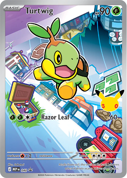 Turtwig - 040 (MEP)  Promo