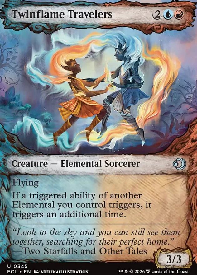 Twinflame Travelers [ #0345 Showcase ] (ECL-U)