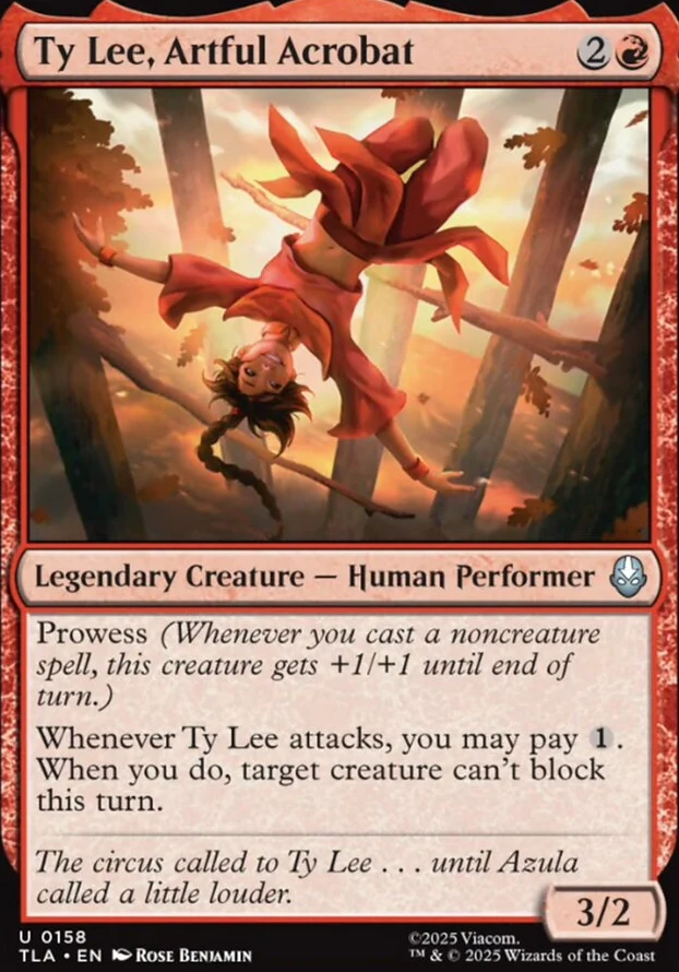 Ty Lee, Artful Acrobat [ #0158 ] (TLA-U) - Image 2