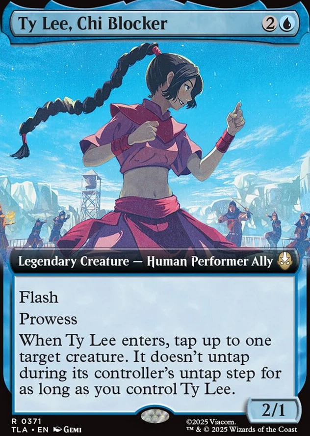 Ty Lee, Chi Blocker [ #0371 Extended Art ] (TLA-R) - Image 2
