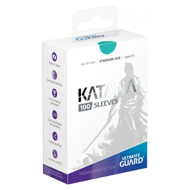 Ultimate Guard: Katana - Turquoise (100) - Image 2