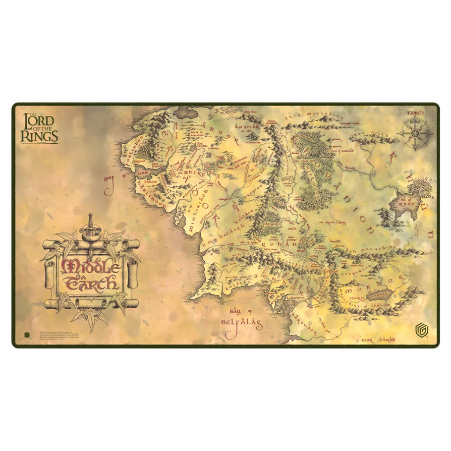 Ultimate Guard: Oversized Playmat - Lord of the Rings: Places of Middle Earth - Image 2