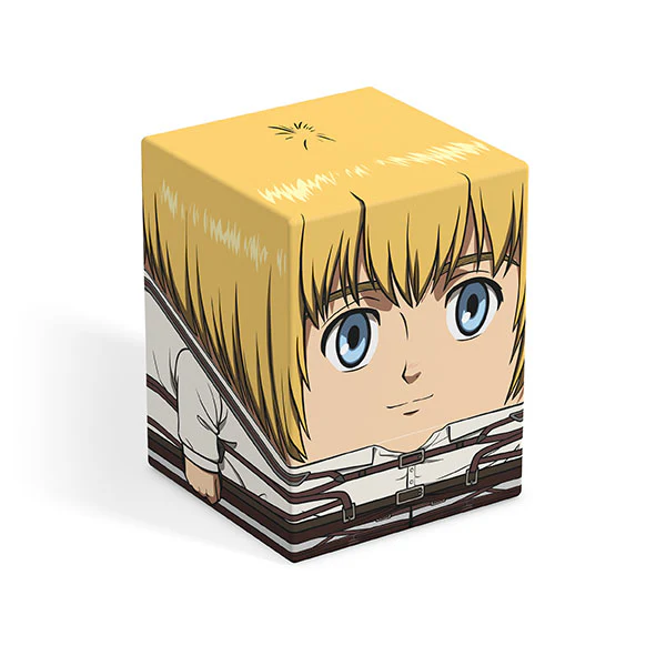 Ultimate Guard: Squaroes - 100+ Deckbox: Attack on Titan - Armin Arlert
