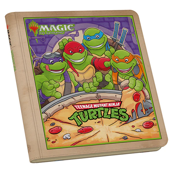 Ultimate Guard: Zipfolio 480 24-Pocket XenoSkin - MTG: Teenage Mutant Ninja Turtles - Pizza Box