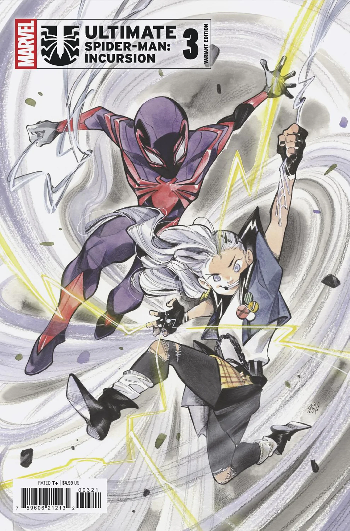 ULTIMATE SPIDER-MAN: INCURSION #3 PEACH MOMOKO VARIANT