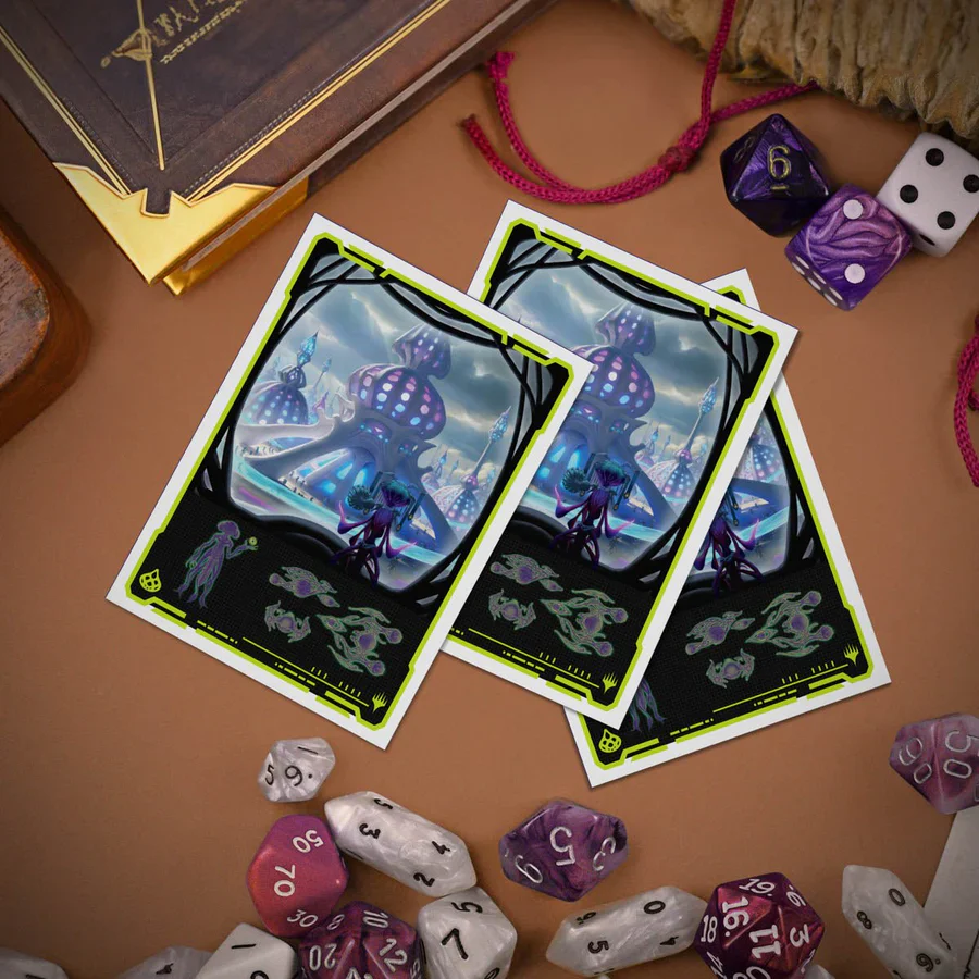 Ultra-PRO: 105ct Apex Deck Protector Sleeves - MTG: Edge of Eternities - Uthros, Titanic Godcore