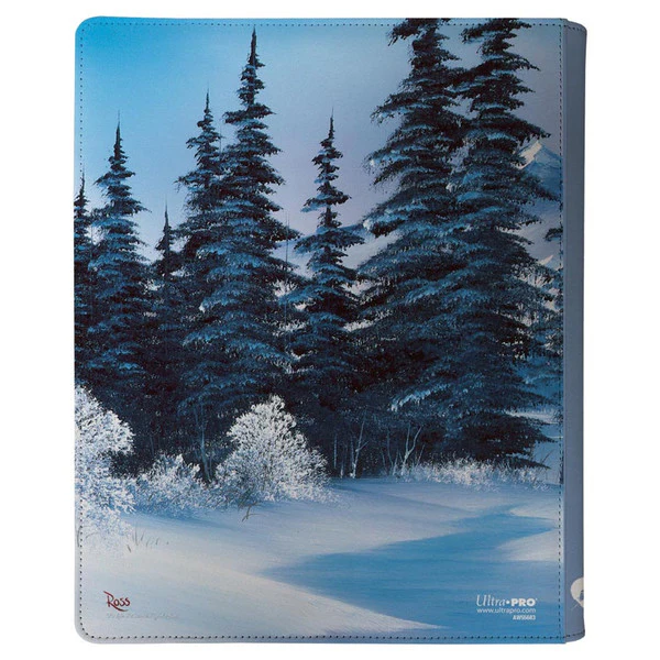 Ultra-PRO: 9-Pocket Zippered PRO-Binder - Bob Ross: Winter Paradise (16521) - Image 2