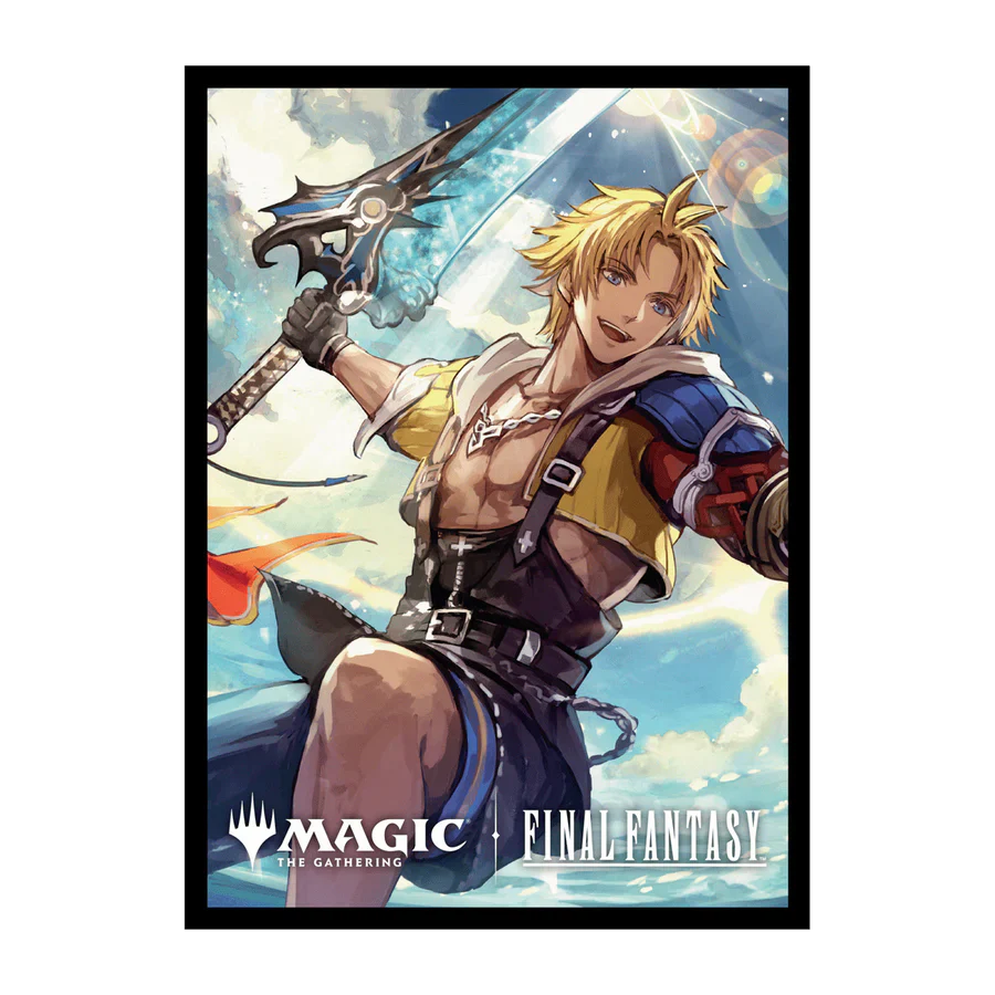 Ultra-PRO: Standard Deck Protector Sleeves - MTG: Final Fantasy: Tidus, Yuna's Guardian (100ct)