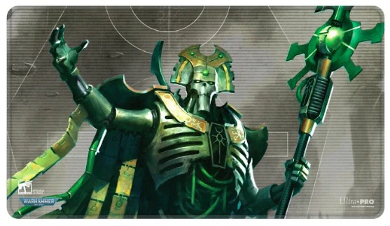 Ultra-PRO: Playmat Stitched Edge - Warhammer 40K: Necron Codex Aligned