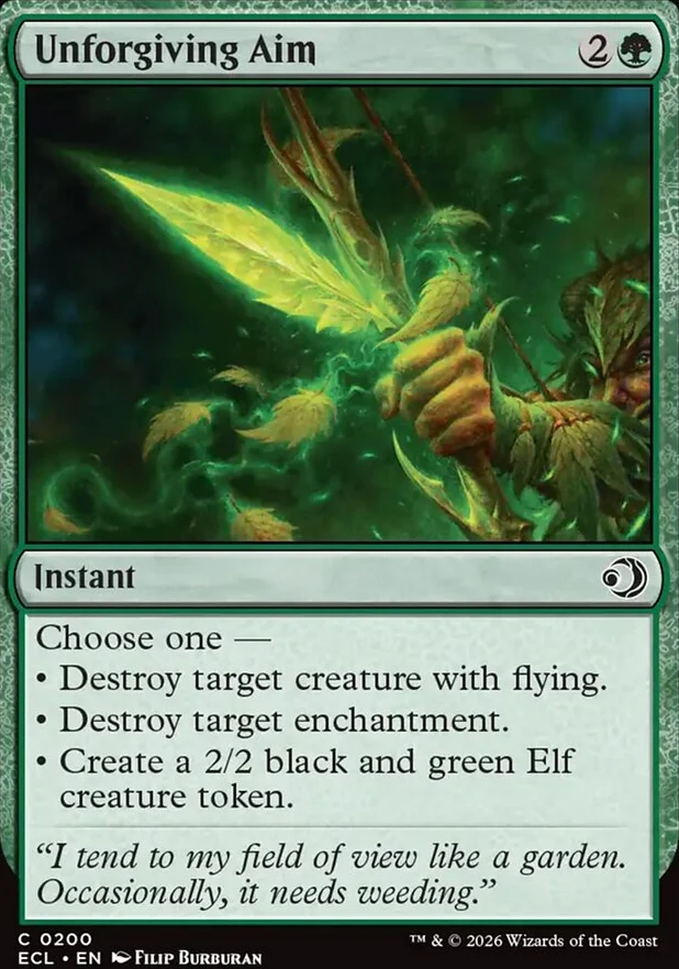 Unforgiving Aim [ #0200 ] (ECL-C)