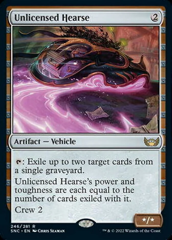 Unlicensed Hearse [ #246/281 ] (SNC-R)