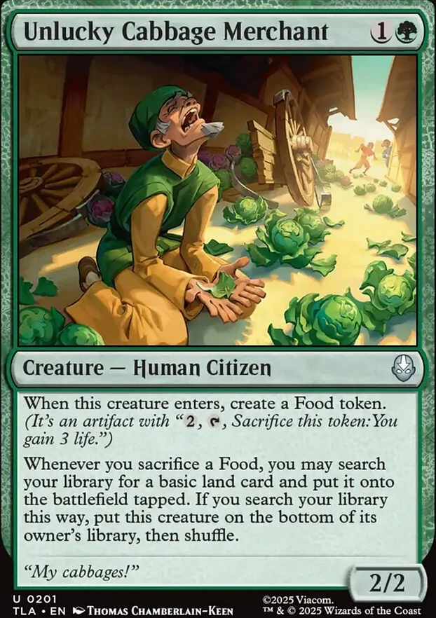 Unlucky Cabbage Merchant [ #0201 ] (TLA-U) - Image 2