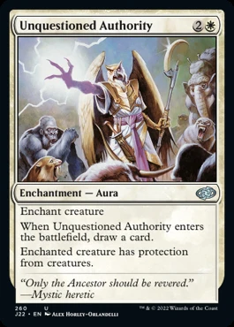 Unquestioned Authority [#260] (J22-U)