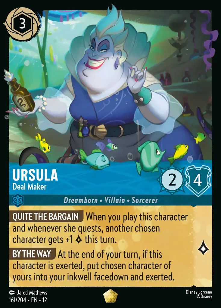 Ursula - Deal Maker (Wilds Unknown - 161/204) Legendary