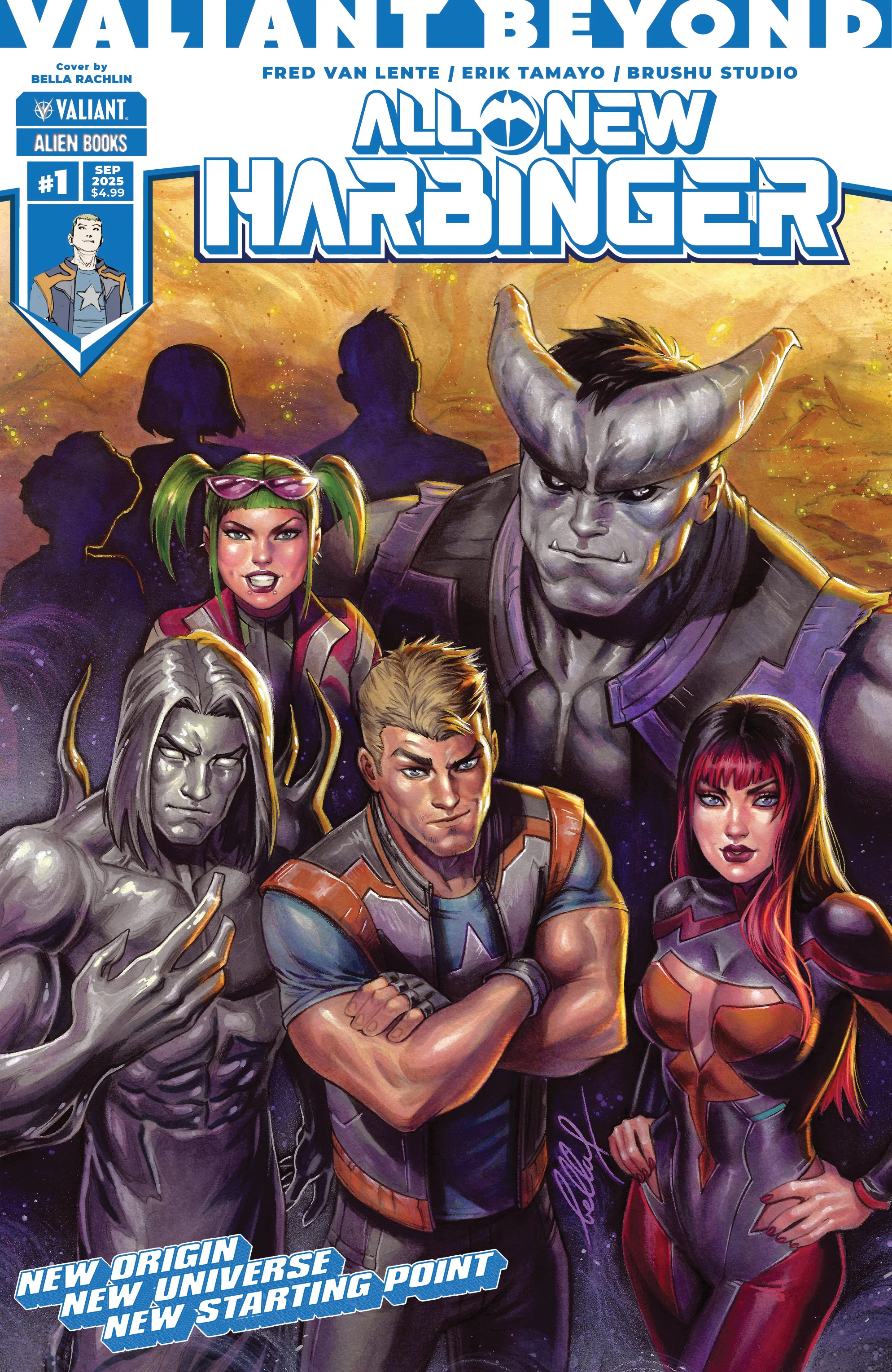 Valiant Beyond: All-New Harbinger #1 Cover A (Rachlin)
