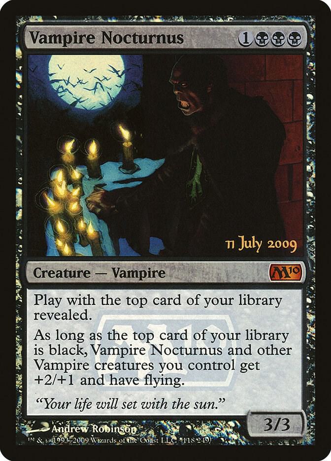 Vampire Nocturnus (M10-M-PRE) Moderate Play