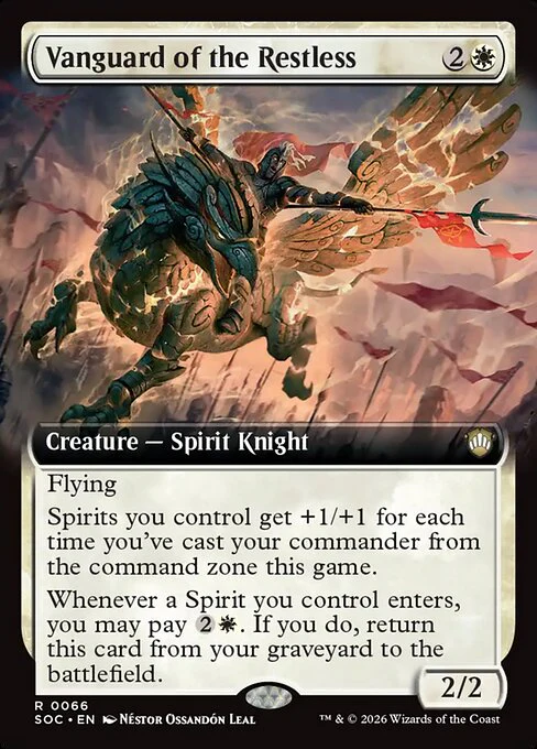 Vanguard of the Restless [ #0066 Extended Art ] (SOC-R)
