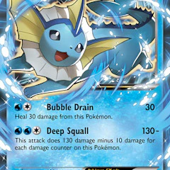 Vaporeon EX - 024/083 (GEN) Ultra Rare - Light Played Holofoil