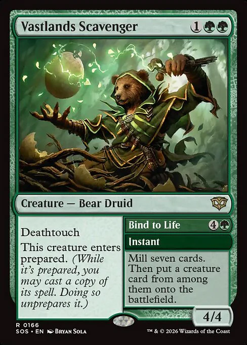 Vastlands Scavenger // Bind to Life [ #0166 ] (SOS-R)