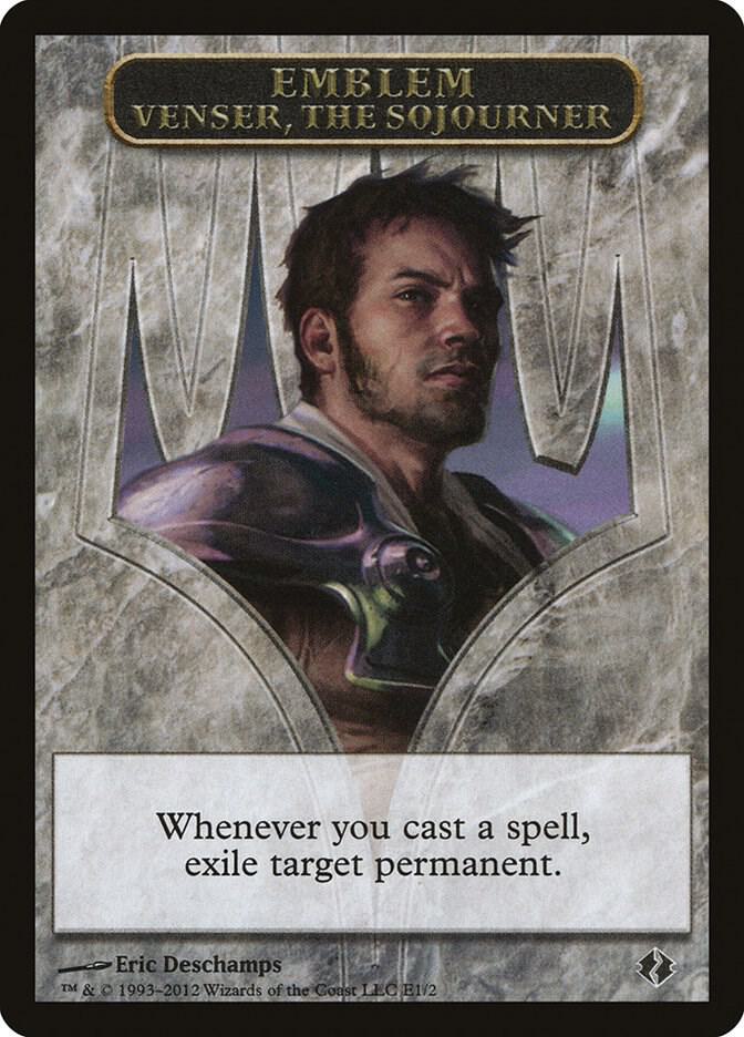 Venser, the Sojourner (DDI-M)//Emblem - Venser, the Sojourner - Duel Decks: Venser vs. Koth (DDI) - Image 2