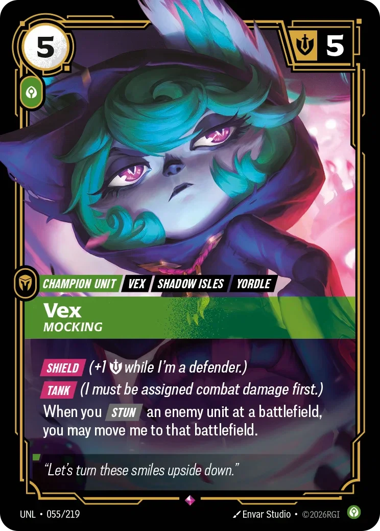 Vex - Mocking - 055/219 (UNL)  Rare