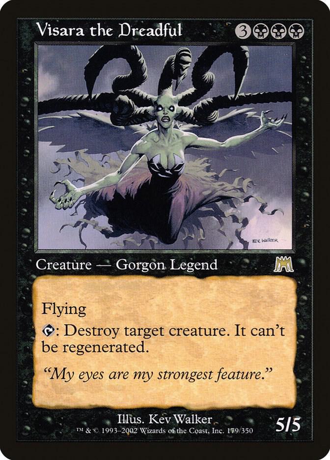 Visara the Dreadful (ONS-R) Moderate Play