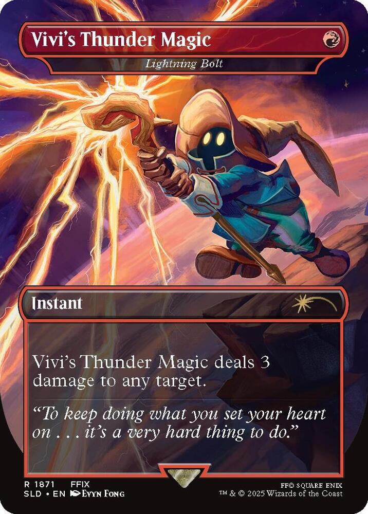 Vivi's Thunder Magic - Lightning Bolt [#1871] (SLD-R)