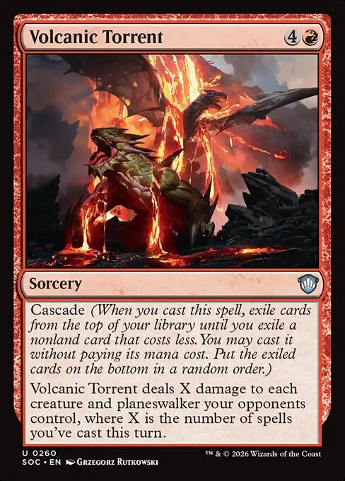 Volcanic Torrent [ #0260 ] (SOC-U)