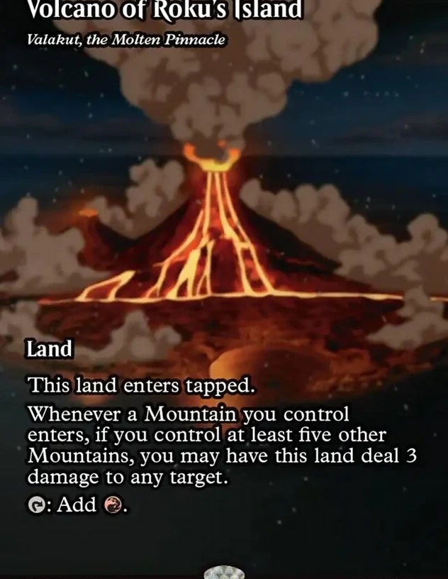 Volcano of Roku's Island - Valakut, the Molten Pinnacle [ #0061 ] (TLE-M) - Image 2