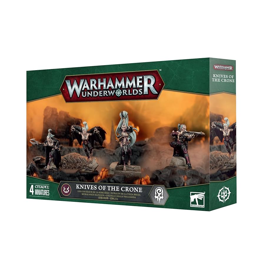 Warhammer Underworlds: S11 Embergard - Warband: Knives of the Crone (Daughters of Khaine)