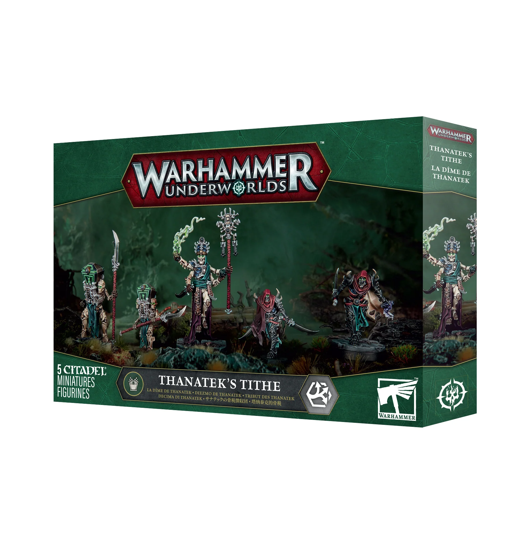 Warhammer Underworlds: S12 Spitewood - Warband: Thanatek’s Tithe (Ossiarch Bonereapers)