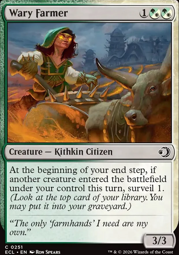 Wary Farmer [ #0251 ] (ECL-C) - Image 2