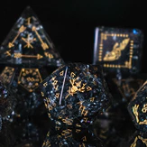 Wendigo Shattered Glass Dice Set
