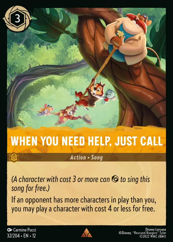 When You Need Help, Just Call (Wilds Unknown - 032/204) Rare
