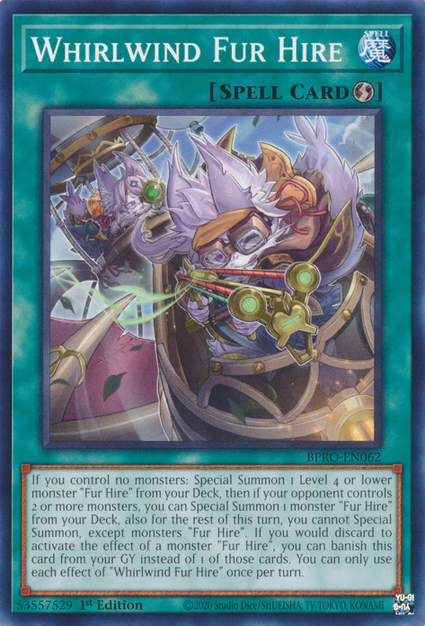 Whirlwind Fur Hire (BPRO-EN062)