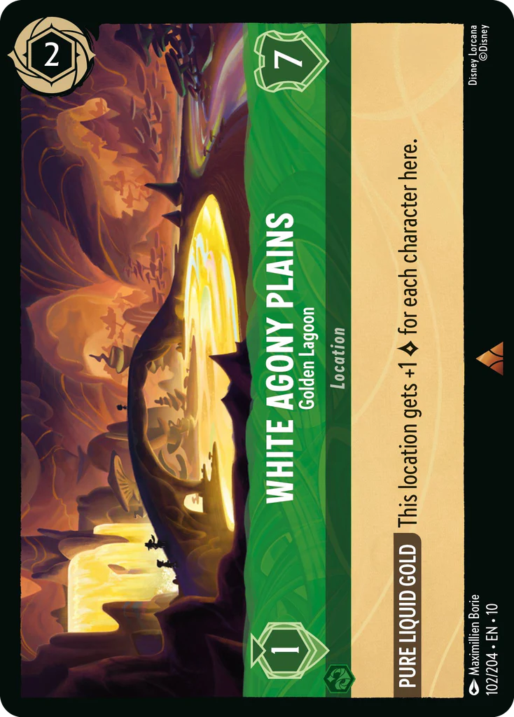 White Agony Plains - Golden Lagoon (102/204 - Whispers in the Well) Rare