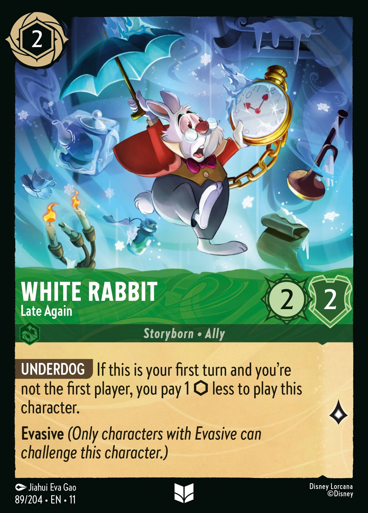 White Rabbit - Late Again (089/204 - Winterspell) Uncommon