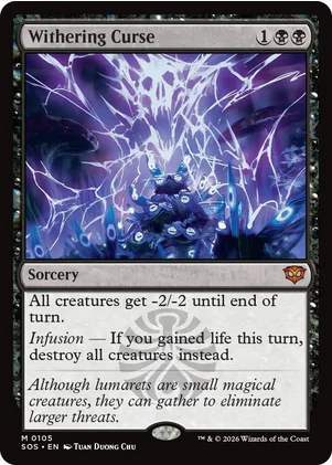 Withering Curse [ #0105 ] (SOS-M) - Image 2