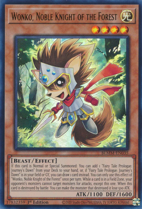 Wonko, Noble Knight of the Forest (BLMM-EN035)