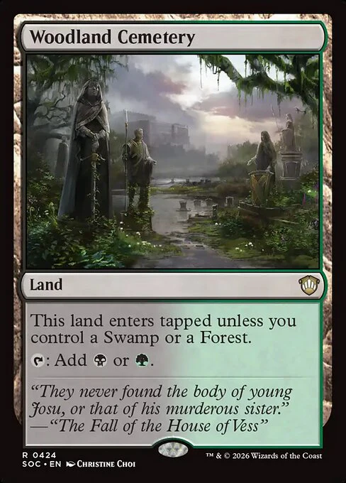 Woodland Cemetery [ #0424 ] (SOC-R)