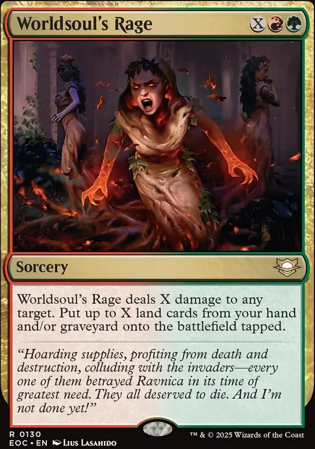 Worldsoul's Rage [ #0130 ] (EOC-R)