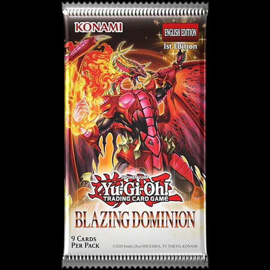 Yu-Gi-Oh!: Blazing Dominion - Booster Pack
