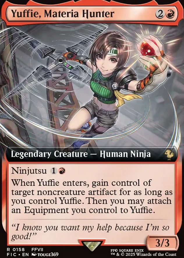 Yuffie, Materia Hunter [ #0158 Extended Art ] (FIC-R) - Image 2
