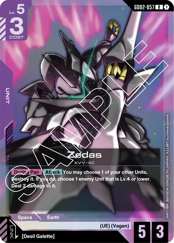 Zedas- GD02-057 (GD02) - Near Mint (R)