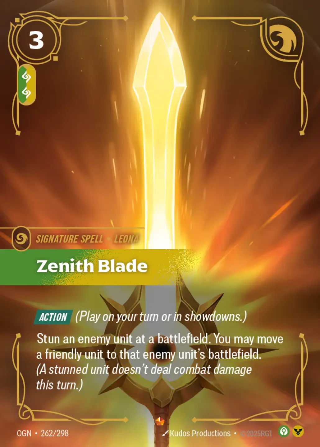 Zenith Blade - 262/298 (OGN) Epic